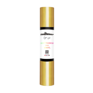 HTV-PU-Oro Rollo de vinilo de transferencia de calor de PU de 5 pies
