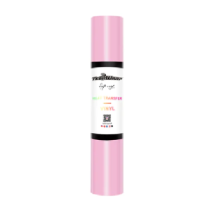 HTV-PU-Rosa Rollo de vinilo de transferencia de calor de PU de 5 pies