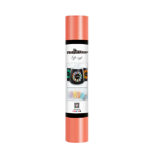 LA-MS-5 Salmón NUEVO Rollo de vinilo adhesivo Mate