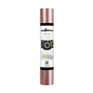 LA-VCH414N-5 Oro rosa Vinilo Adhesivo Cromo Satinado Metálico