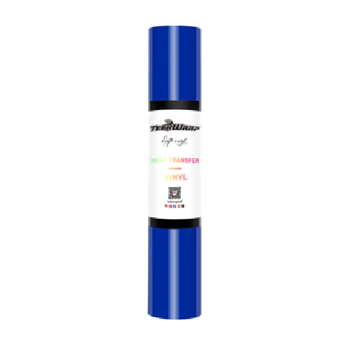 HTV-PU-Azul Rollo de vinilo de transferencia de calor de PU de 5 pies