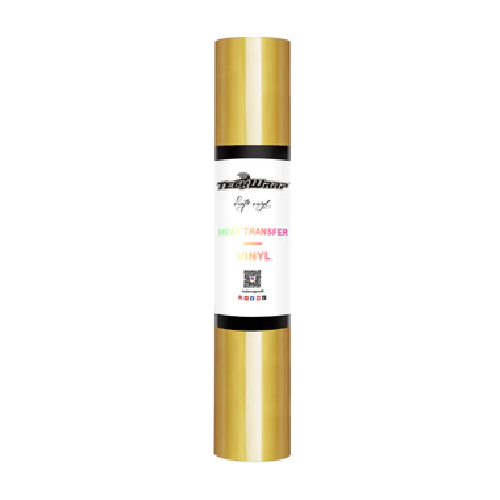 HTV-PU-Oro Rollo de vinilo de transferencia de calor de PU de 5 pies
