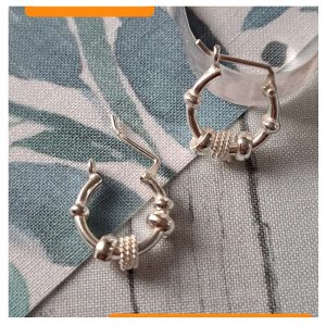 ag-s01 Argolla Soguilla 1cm plata 950