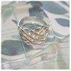 ag-an03	Anillo fantasía 2 talla 9 Plata 950 - Imagen 3