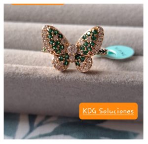 Xp-m07	Mariposa Verde Xuping  talla 8