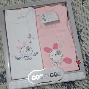 coz-04 Conjunto Conejito Melón Talla 2 Bebé