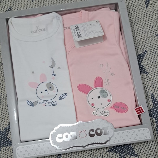 coz-04	Conjunto Conejito Melón Talla 2 Bebé