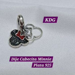 ag-dmin-01 Dije Cabecita Minie - plata 925