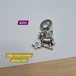 ag-diju-01 Dije Unicornio - plata 925