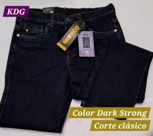 19016001darks32 Dark Strong - t32 - Jeans Baretta - Bronco Corte Clásico