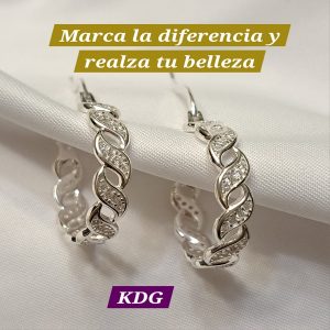 ag-arcr-01 Argolla Circular cruzada con mini cristales - plata 950
