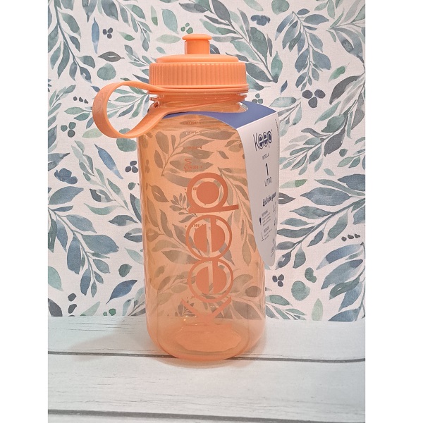 KPBT1280138-na Titanio - Keep - BT - Botella Keep 1000ML Naranja