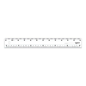 RM30 Regla Maped Classic x 30 cm transparente
