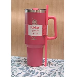 KPBT1427328-ro Titanio - Keep - BT - Mug Térmico Keep 40 oz Rosa