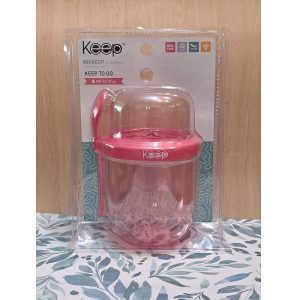 KPVS1292995- Ro Titanio - Keep - VS - Vaso Yogurt To Go keep Rosa
