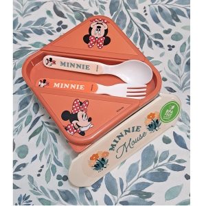 TNSWMN1486219	Titanio - SW - MN - Sandwichera 850ML Con Cubiertos Minnie Mouse