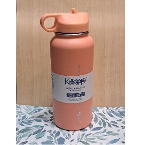 KPBT1422644-sa Titanio - Keep - BT - Botella Insulada Keep 1000ml Salmón