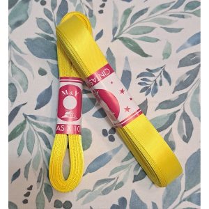 cint-sat-am Cinta Satinada Amarillo de 1.5" x 10mts