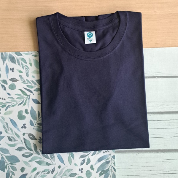PMC-AC-30-M Polo Azul Acero  -  manga Corta - cuello redondo - 30 al 1 talla M Corte Recto