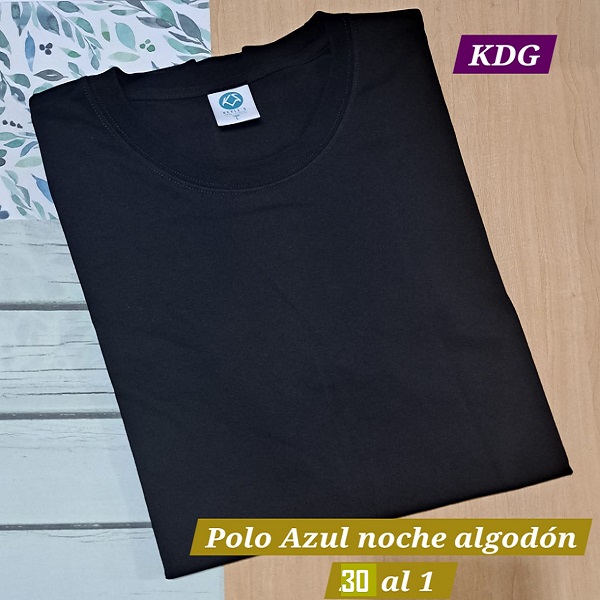 PMC-30-AZ-8	Polo Azul noche - Talla 8 - 30 al 1 manga Corta - reactivo