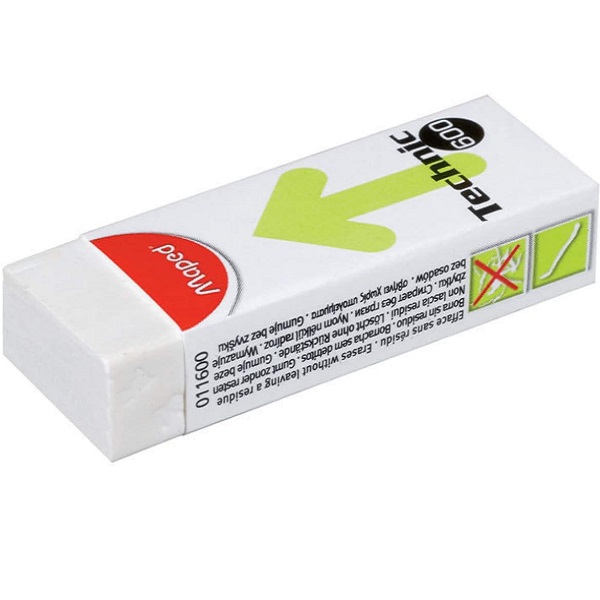 BOMAPED Borrador Maped Thechnic Blanco France