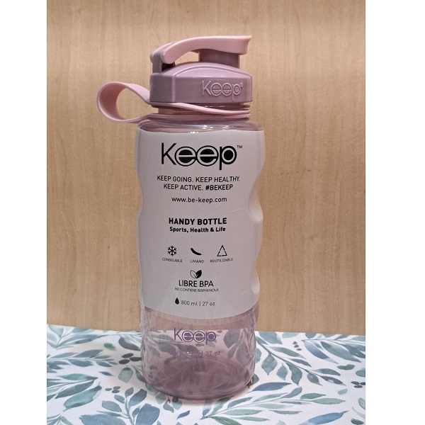 KPBT1268525-li Titanio - Keep - BT - Botella Keep 800ML Lila