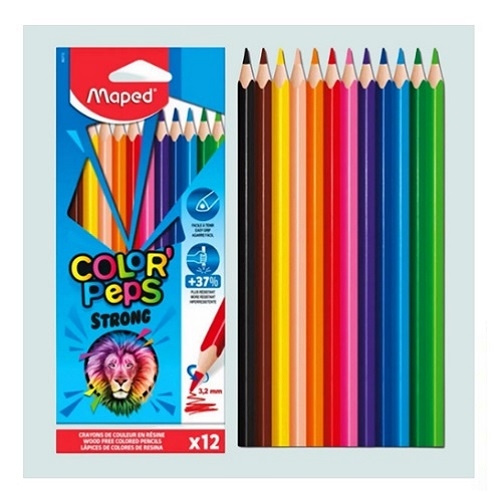 CML12 Colores Maped Largos x 12 unid