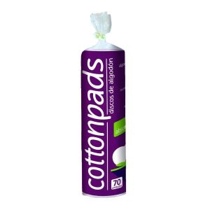 cotton-70 Cotton Pads Discos Desmaquillante X 70 Unidades