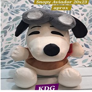 son-avia Peluche Snopy aviador de 20 x 23 cm aprox