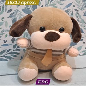 per-corb	Peluche Perrito Con Corbatita de 18 x 15 cm aprox