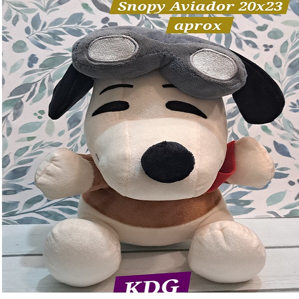 son-avia Peluche Snopy aviador de 20 x 23 cm aprox